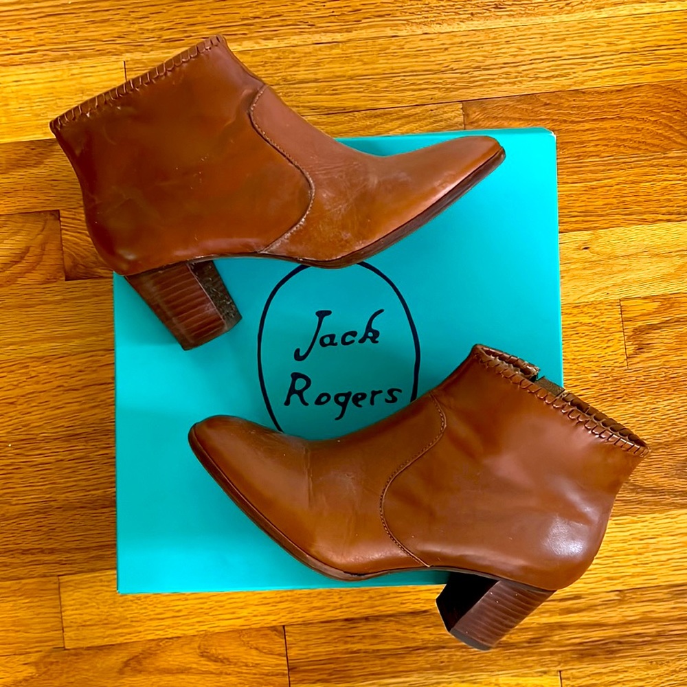 Jack Rogers Margot Boots in Oak Size 8.5
